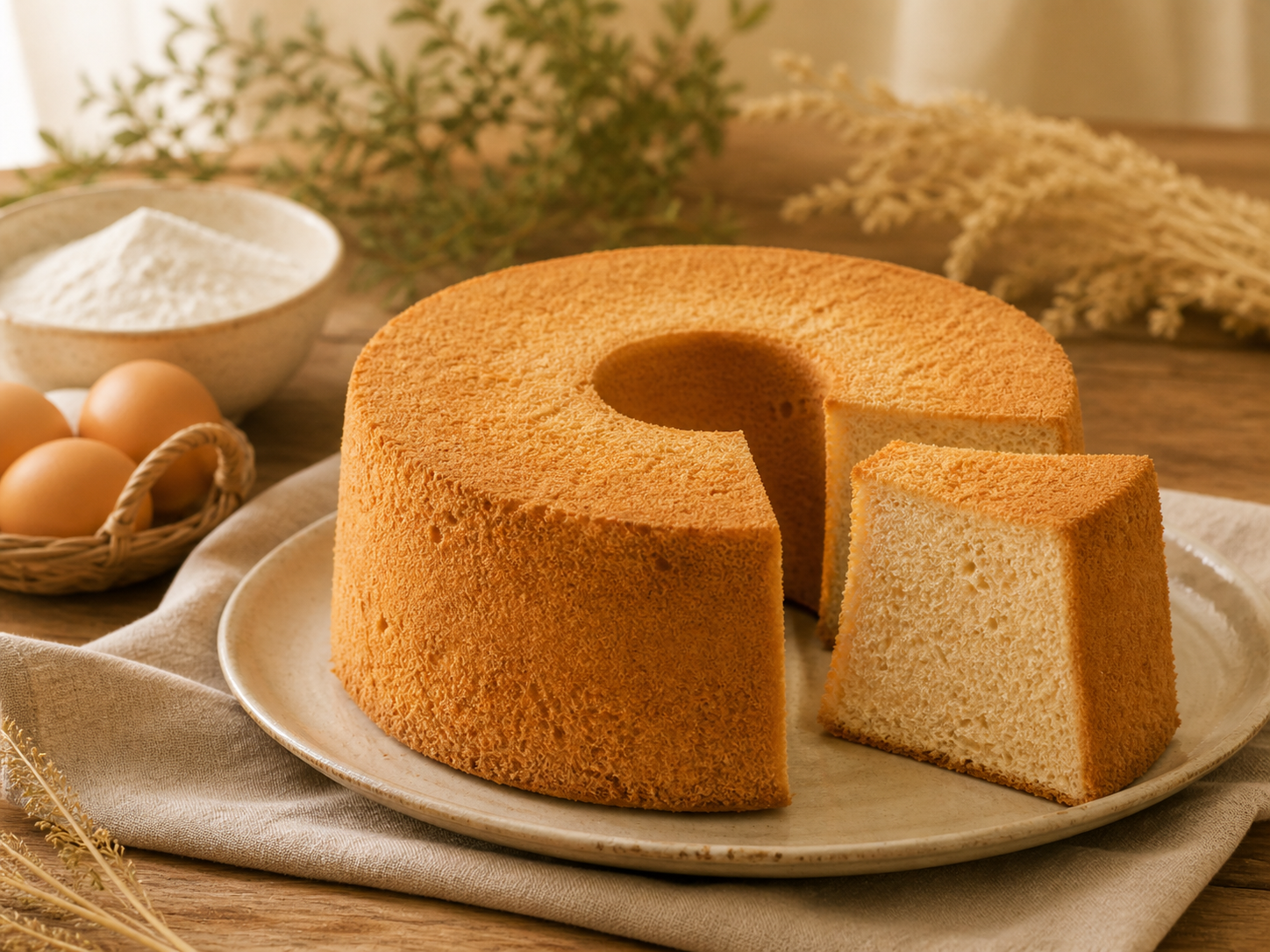 米粉シフォンケーキ
